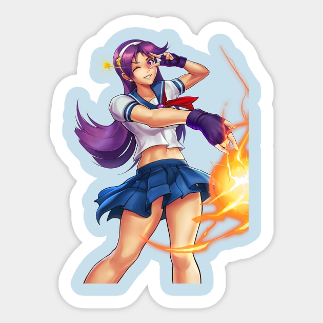 Athena Sticker by hybridmink